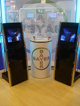 touchscreen kiosk hire rental